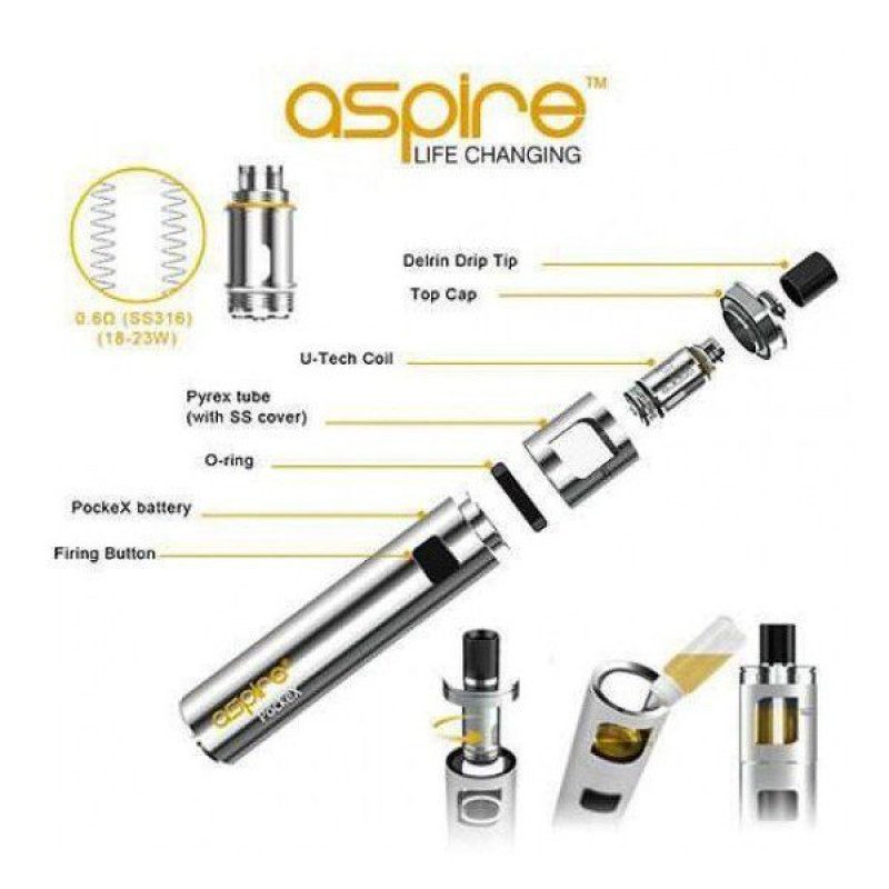 Aspire PockeX AIO kit 1500 mAh