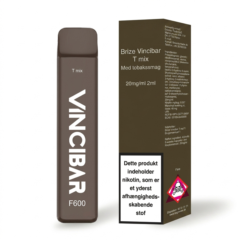 Brize Vincibar T Mix 20mg/ml 2ML - Billede 2