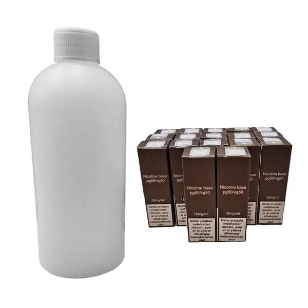 500 ml Nikotinbase Kit - 50VG/50PG