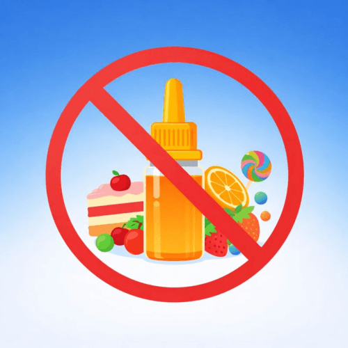 Ulovlige e-juice flasker