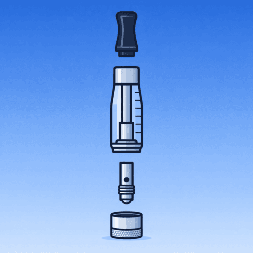 Clearomizer exploded