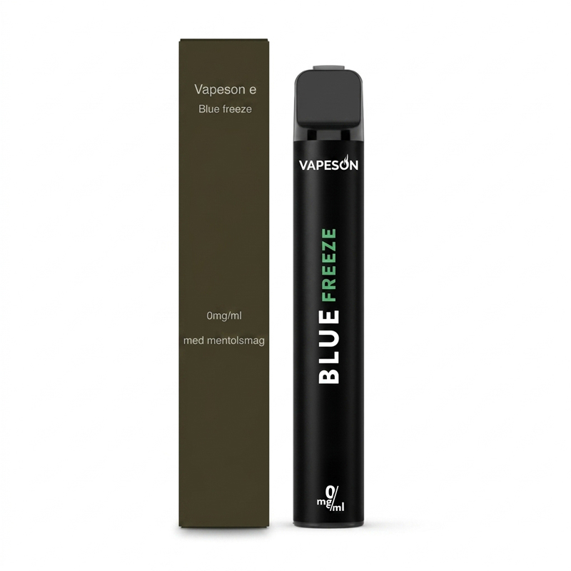 Vapeson E Disposable Blue Freeze 0mgml kasse