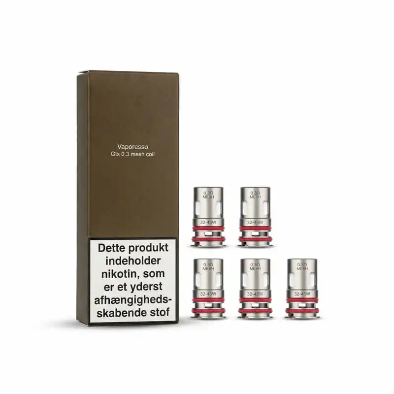 Vaporesso - Gtx 0.3 mesh coil - Billede 2